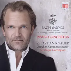 Bach & Sons: Piano Concertos by Sebastian Knauer, Zürcher Kammerorchester & Sir Roger Norrington album reviews, ratings, credits