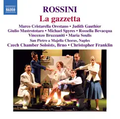 La Gazzetta: Act II Scene 10: Recitativo: Si, vada a incarrozzarsi (Filippo, Pomponio) Song Lyrics