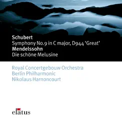 Schubert: The Symphony No. 9 by Berlin Philharmonic, Nikolaus Harnoncourt & Royal Concertgebouw Orchestra album reviews, ratings, credits