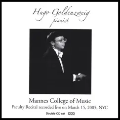 Live Piano Recital by Hugo Goldenzweig album reviews, ratings, credits