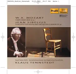 Mozart: Symphony No. 1 and 32 - Sibelius: Violin Concerto, Op. 47 by Klaus Tennstedt, Bavarian Radio Symphony Orchestra & Yuval Yaron album reviews, ratings, credits