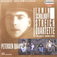 Schulhoff: String Quartets Nos. 1 and 2 & 5 Pieces by Petersen Quartet album reviews, ratings, credits