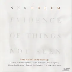 Rorem: Evidence of Things Not Seen by Alexis Barthelemy, Glen Alamilla, James J. Kee, Mikael Eliasen & Tammy Tyburczy album reviews, ratings, credits