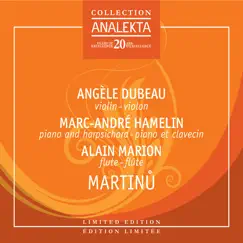 Martinú by Marc-André Hamelin, Alain Marion & Angèle Dubeau album reviews, ratings, credits