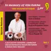 In Memory of Alla Rakha - The Wizard of Tabla, Vol. 1 album lyrics, reviews, download