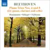 Beethoven: Piano Trios Nos. 4 & 8 (for piano, clarinet & cello) album lyrics, reviews, download