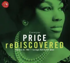 Leontyne Price Rediscovered Carnegie Hall Recital by Leontyne Price album reviews, ratings, credits