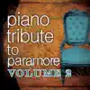 Piano Tribute to Paramore, Vol. 2 album lyrics, reviews, download