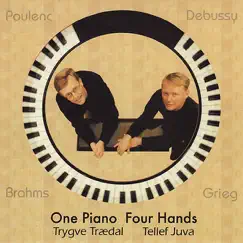 Brahms, Grieg, Debussy, Poulence: One Piano Four Hands by Trygve Trædal & Tellef Juva album reviews, ratings, credits