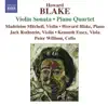 Blake: Violin Sonata, Piano Quartet, etc album lyrics, reviews, download
