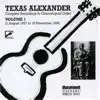 Texas Alexander Vol. 1 (1927-1928) album lyrics, reviews, download