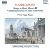 Mendelssohn: Songs Without Words, Vol. 2 album lyrics, reviews, download