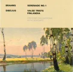 Brahms: Serenade No. 1 - Sibelius: Valse Triste & Finlandia by Dresden Philharmonic Orchestra & Heinz Bongartz album reviews, ratings, credits