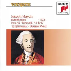 Haydn: Symphonies Hob. I: 45, 46 & 47 by Bruno Weil & Tafelmusik album reviews, ratings, credits