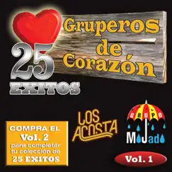 Gruperos de Corazón: 25 Éxitos, Vol. 1 by Grupo Mojado & Los Acosta album reviews, ratings, credits