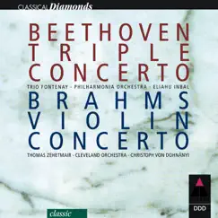 Beethoven: Triple Concerto, Op. 56 - Brahms: Violin Concerto, Op. 77 by Various Artists album reviews, ratings, credits