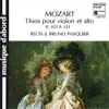 Mozart: Duos for Violin and Viola album lyrics, reviews, download