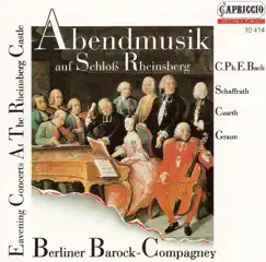 Chamber Music (18Th Century) - Bach, C.P.E. - Schaffrath, C. - Zarth, G. - Graun, J.G. by Berliner Barock-Compagney & Christine Schornsheim album reviews, ratings, credits