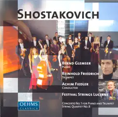 Shostakovich: Piano Concerto No. 1 by Bernd Glemser, Festival Strings Lucerne, Achim Fiedler & Reinhold Friedrich album reviews, ratings, credits