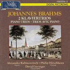 Brahms: 2 Piano Trios by Alexander Rabinowitsch, Philip Hirschhorn & David Geringas album reviews, ratings, credits