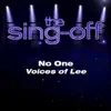 No One (from "The Sing-Off") - Single album lyrics, reviews, download