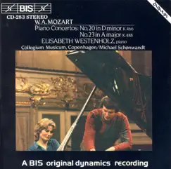 Mozart: Piano Concertos by Elisabeth Westenholz, Michael Schønwandt & Collegium Musicum album reviews, ratings, credits