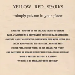 Simply Put Me In Your Place - EP by Yellow Red Sparks album reviews, ratings, credits