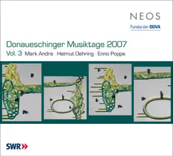 Donaueschinger Musiktage 2007, Vol. 3 by Sylvain Cambreling album reviews, ratings, credits