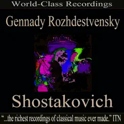 Gennady Rozhdestvensky - Shostakovich by Dmitri Shostakovich, USSR Ministry of Culture Symphony Orchestra & Gennady Rozhdestvensky album reviews, ratings, credits