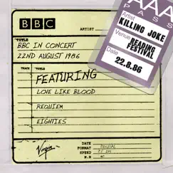 BBC In Concert (22nd August 1986) by Killing Joke album reviews, ratings, credits