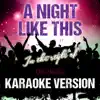A Night Like This (In the Style of Caro Emerald) [Karaoke Version] - Single album lyrics, reviews, download