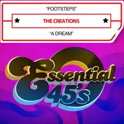 Footsteps / A Dream - Single by The Creations album reviews, ratings, credits