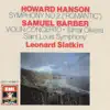 Hanson: Symphony No. 2 - Barber: Violin Concerto album lyrics, reviews, download