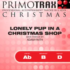 Lonely Pup In a Christmas Shop (Medium Key - B - without Backing Vocals - Performance backing track) Song Lyrics