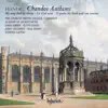 Handel: Chandos Anthems album lyrics, reviews, download