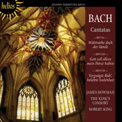 Bach: Cantatas Nos. 54, 169 & 170 by James Bowman, The King's Consort & Robert King album reviews, ratings, credits