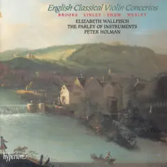 English Classical Violin Concertos by Elizabeth Wallfisch, The Parley of Instruments & Peter Holman album reviews, ratings, credits