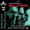 Bill Evans - Volume 45 album lyrics, reviews, download