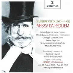 Verdi: Messa da Requiem (Live) by Friends of Music Choral Society, Vienna & Herbert von Karajan album reviews, ratings, credits