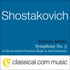 Dimitry Shostakovich, Symphony No. 5 In D Minor, Op. 47 (A Soviet Artist's Practical Reply to Just Criticism) by Mexico City Philharmonic Orchestra & Fernando Lozano album reviews, ratings, credits