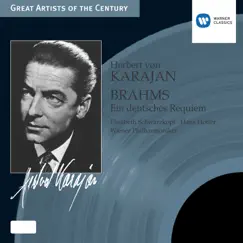 Brahms: Eine deutsches Requiem by Singverein der Gesellschaft der Musikfreunde, Herbert von Karajan, Vienna Philharmonic & Elisabeth Schwarzkopf album reviews, ratings, credits