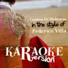Caminos De Michoacan (In the Style of Federico Villa) [Karaoke Version] song lyrics