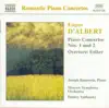 Albert: Piano Concertos Nos. 1 & 2 album lyrics, reviews, download