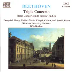 Beethoven: Triple Concerto - Piano Concerto In D by Béla Drahos, Doug-Suk Kang, Jenő Jandó, Maria Kliegel & Nicolaus Esterházy Sinfonia album reviews, ratings, credits