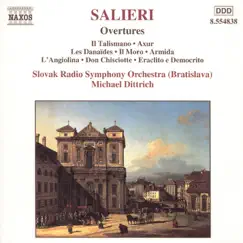 Salieri: Overtures by Slovak Radio Symphony Orchestra album reviews, ratings, credits