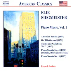 American Classics: Siegmeister: Piano Music, Vol. 1 by Kenneth Boulton album reviews, ratings, credits