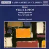 Villa-Lobos: String Quartets Nos. 4, 6 and 14 album lyrics, reviews, download