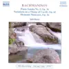 Rachmaninov: Piano Sonata No. 2, Variations Op. 42 album lyrics, reviews, download