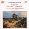Mendelssohn: Symphonies Nos. 1 and 5 "Reformation" album lyrics, reviews, download