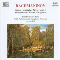 Rachmaninov: Piano Concertos Nos. 1 & 4 by Antoni Wit, Bernd Glemser & Polish National Radio Symphony Orchestra album reviews, ratings, credits